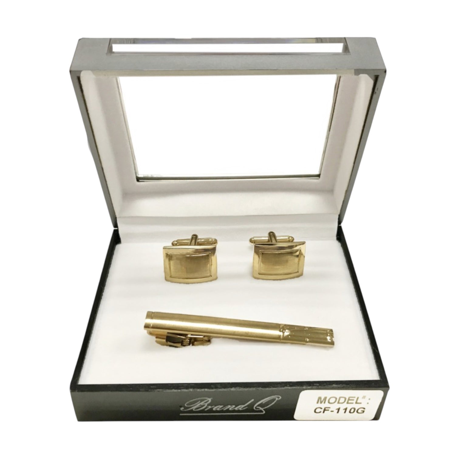 BRAND Q: Cufflinks w/ Tie Bar CF110